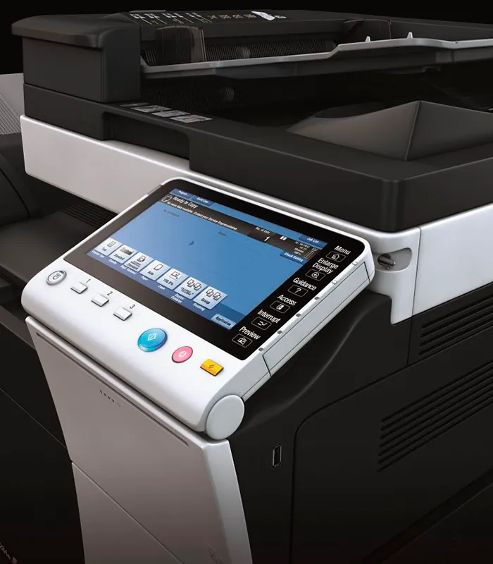 Impressora digital Konica Minolta da Publigraf em Salvador